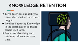 Knowledge creation,transmission and retention | PPTX | Technology ...
