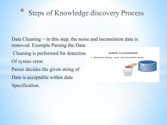 Knowledge discovery process | PPTX