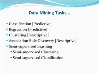 Knowledge discovery thru data mining | PPT