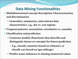 Knowledge discovery thru data mining | PPT