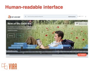 Human-readable interface
 