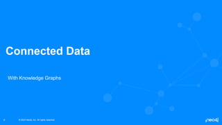 © 2023 Neo4j, Inc. All rights reserved.
© 2023 Neo4j, Inc. All rights reserved.
9
With Knowledge Graphs
Connected Data
 