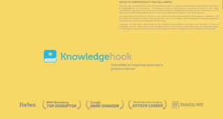 Knowledgehook Pitch Deck