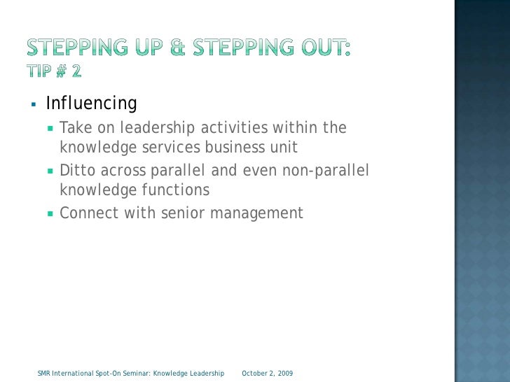 leadership activities