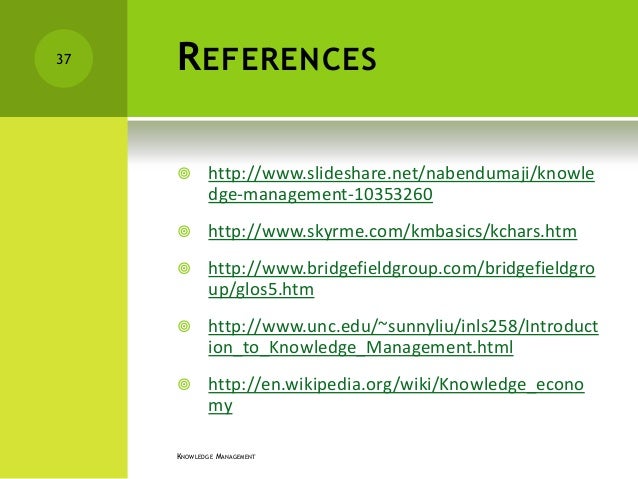 knowledge management shareslide net