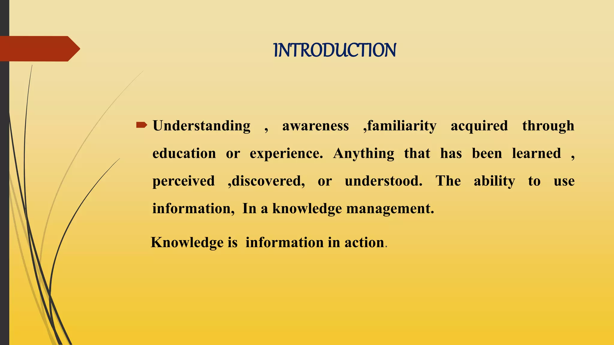 Knowledge management | PPTX
