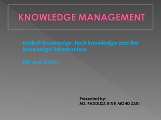 Management of knowledge a complete presentation | PPT