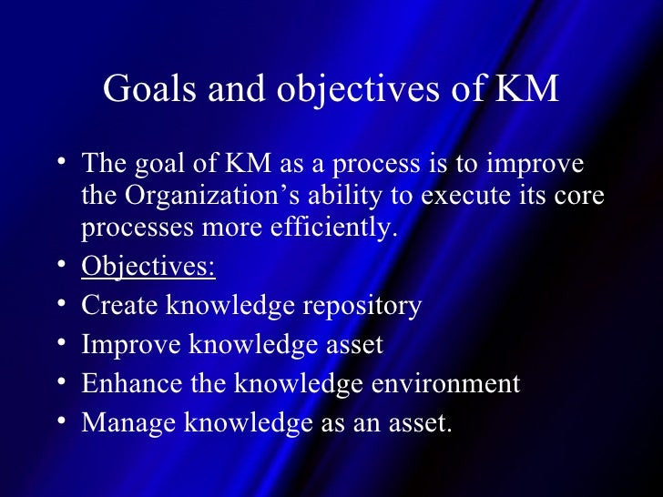 Knowledge Management Chapter 1