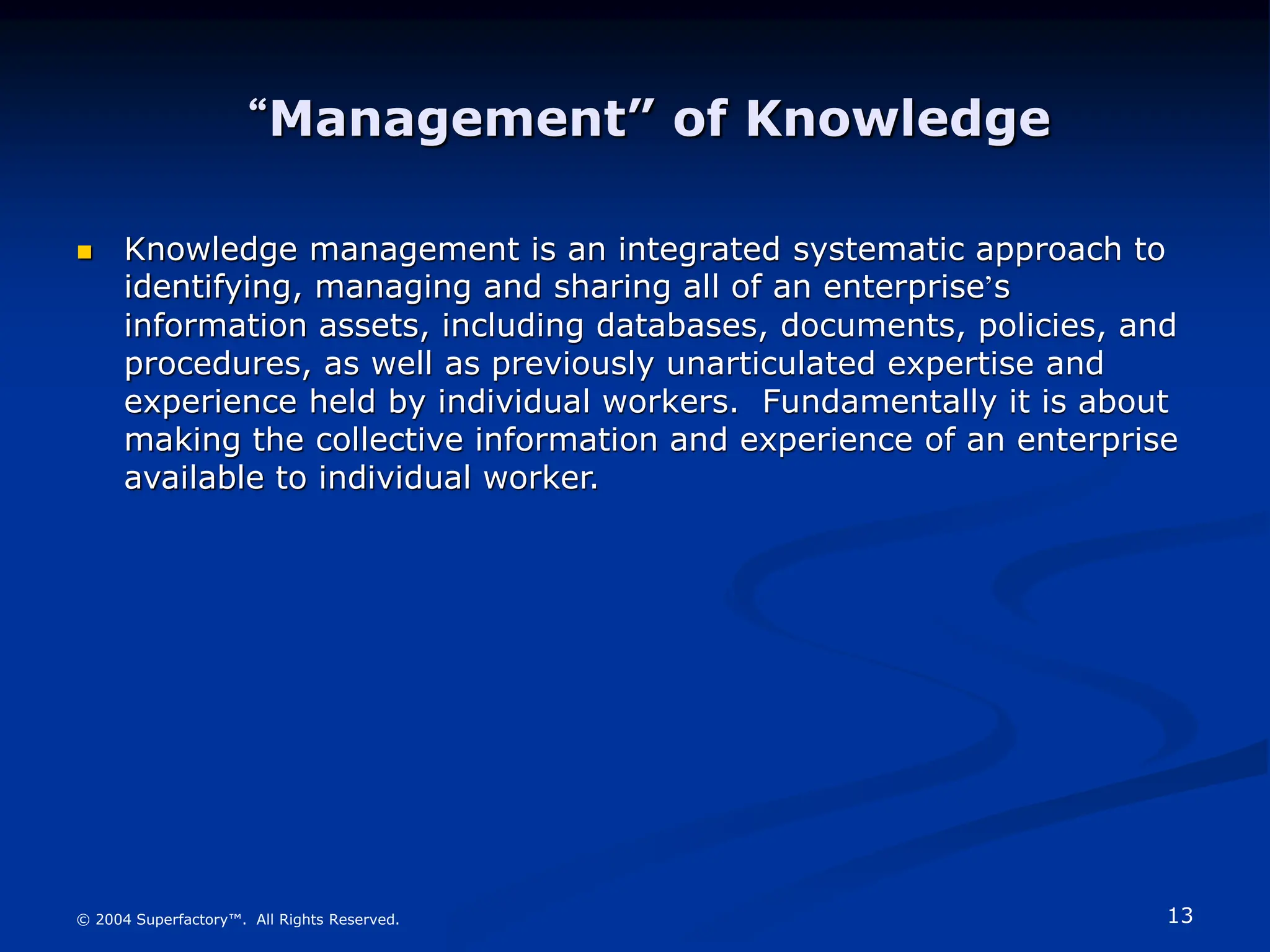 Knowledge_Management system important notes | PPT