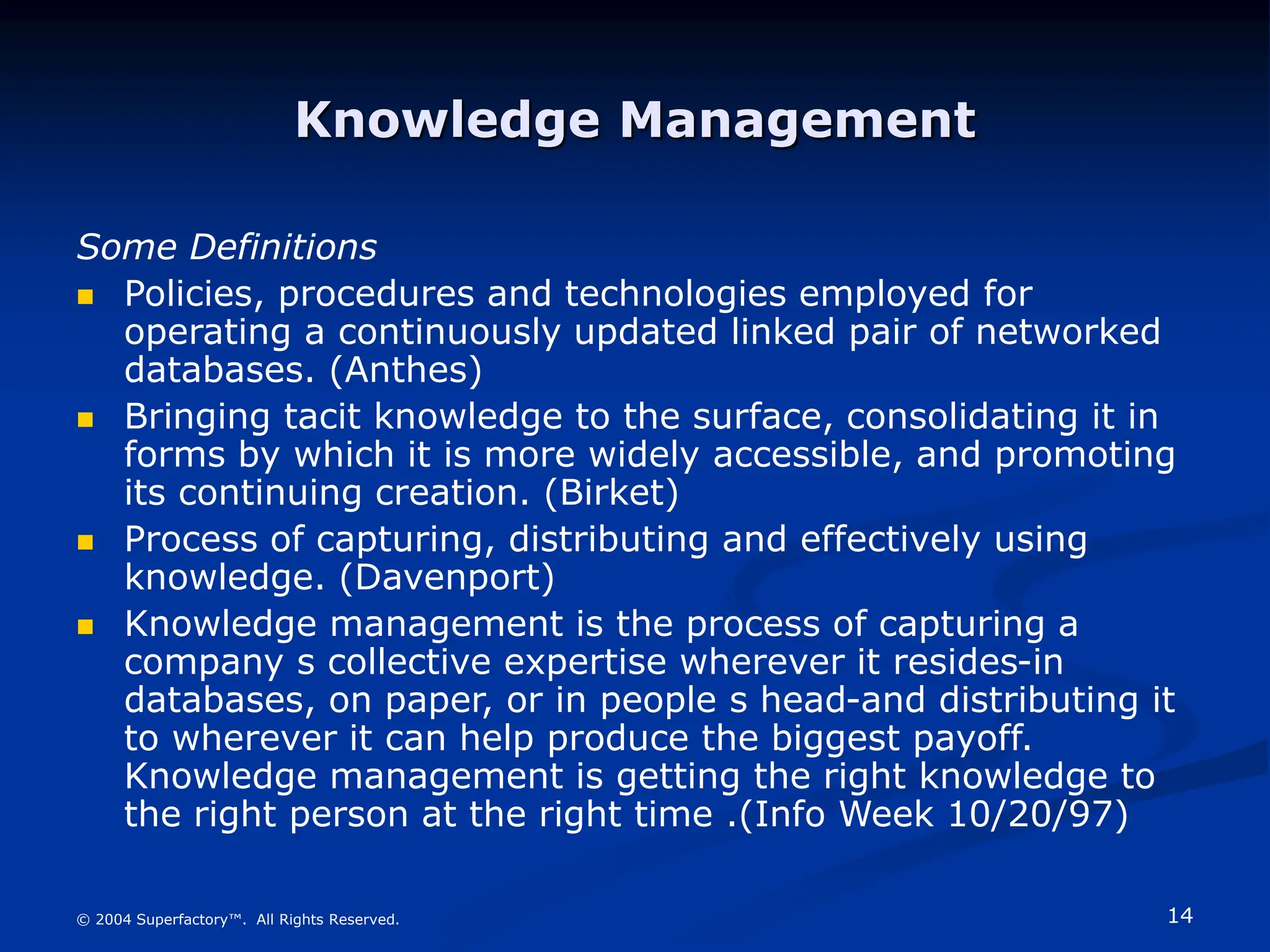 Knowledge_Management system important notes | PPT