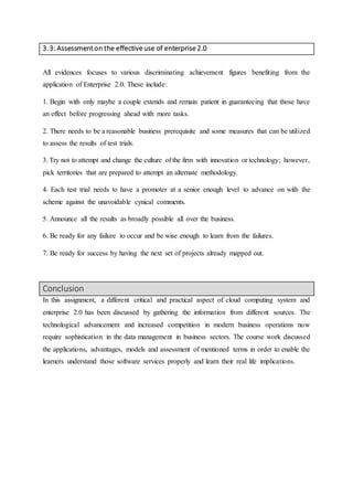 Knowledge management and information system | DOCX | Cloud Computing ...