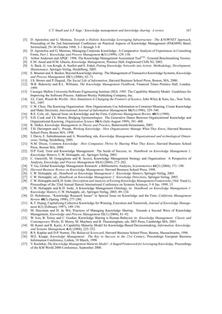 Knowledge management and knowledge sharing | PDF