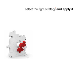 select the right strategy*
and apply it"
 