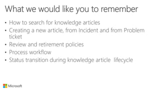 Knowledge Management in ServiceNow | PDF