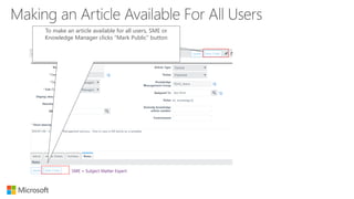 Knowledge Management in ServiceNow | PDF