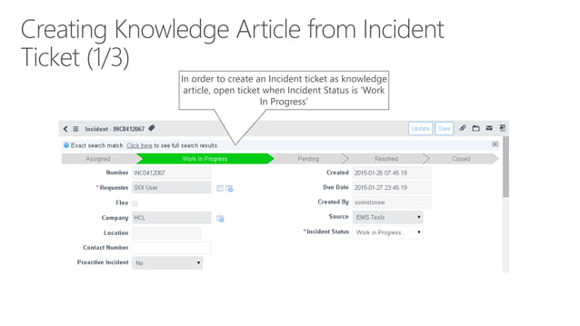 Knowledge Management in ServiceNow