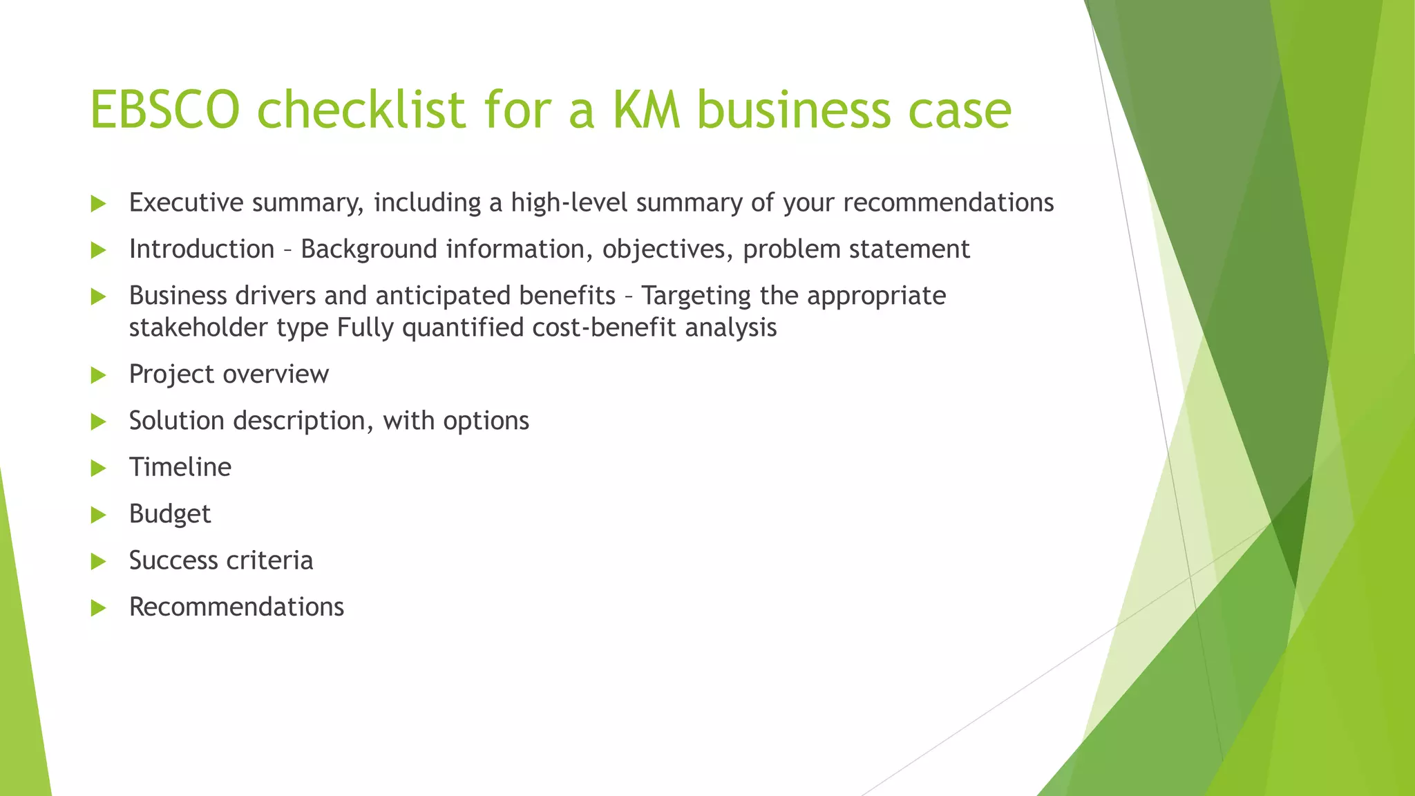 Knowledge management maturity model | PPTX