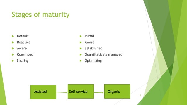 Knowledge management maturity model
