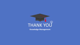 THANK YOU
Knowledge Management
 