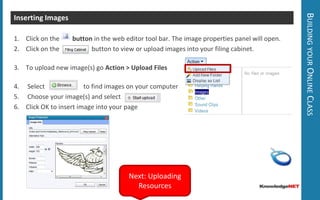 Building your Online ClassPlan Secondary