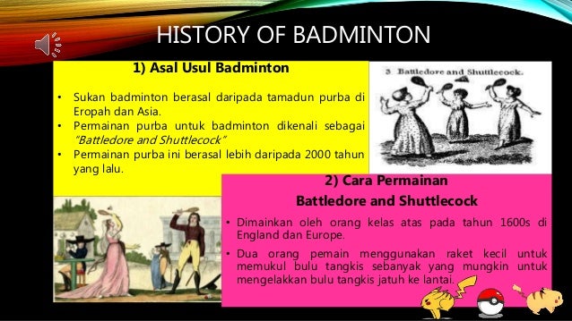 Inovasi Knowledge of badminton