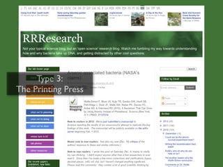 Type 3:
The Printing Press
 