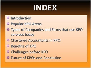 Knowledge process outsourcing | PPTX