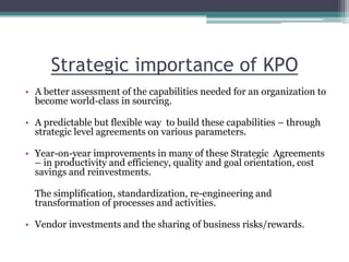 Knowledge process outsourcing ppt | PPTX