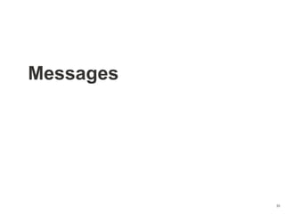 Messages




           33
 