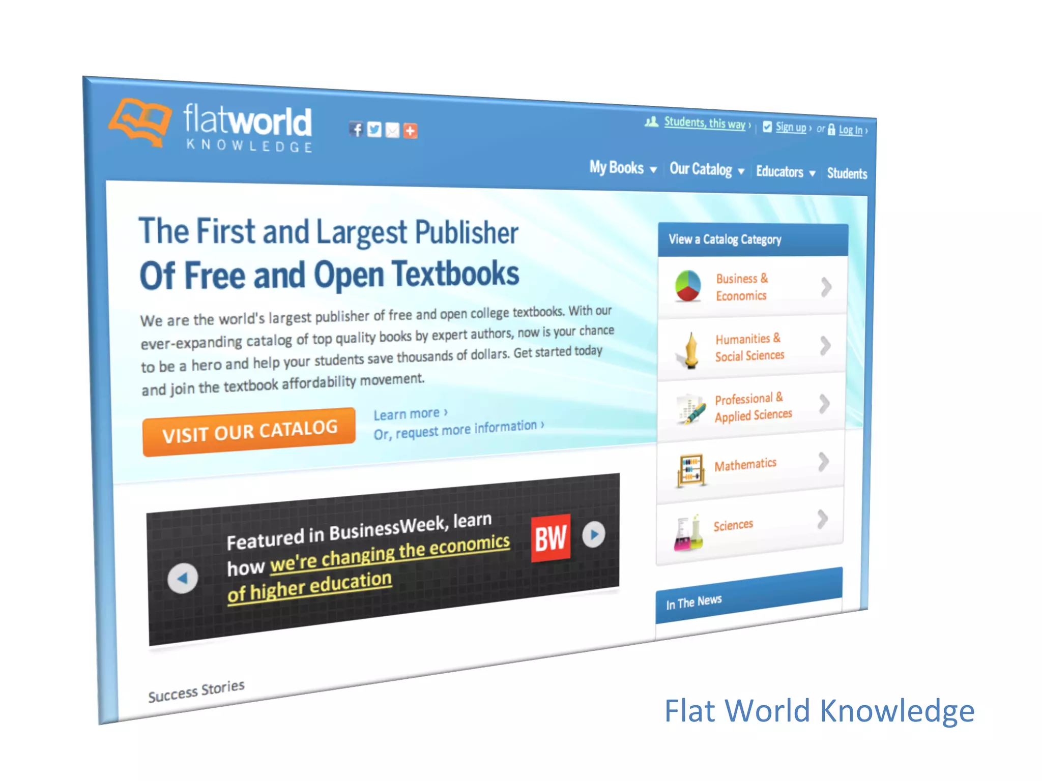 Flat	
  World	
  Knowledge	
  
 