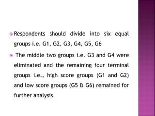 Development of knowledge test and some other tests used in social ...