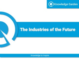 Knowledge to Inspire
The Industries of the Future
 