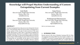 Knowledge Will Propel Machine Understanding of Big Data