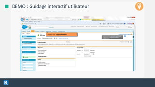 4/13/2016 15
DEMO : Guidage interactif utilisateur
 