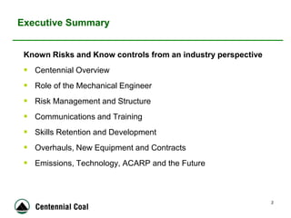 Known Risks Risk Known risks known controls Shayne Gillett | PDF