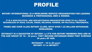 Know rotary rotaract