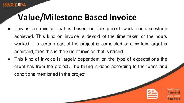 6 valuemilestone based invoice