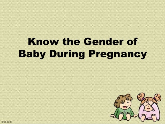how to know sex of baby during pregnancy