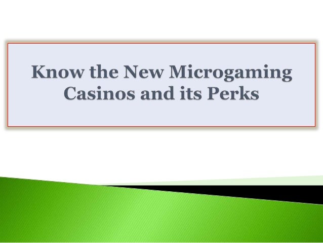 Best Microgaming Online Casinos