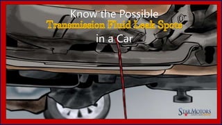 Know the Possible
in a Car
 