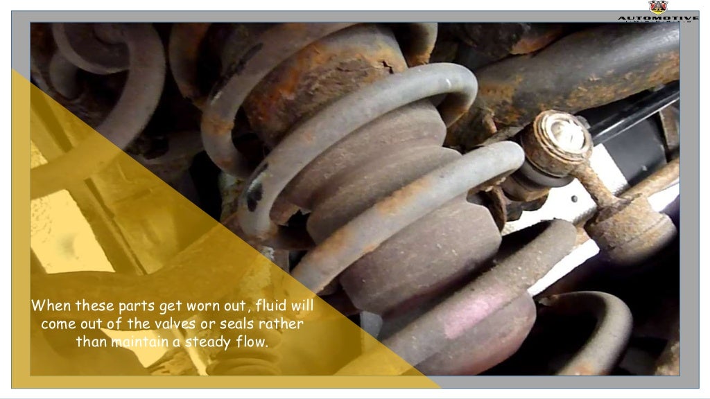 Know the Symptoms of a Bad Shock Absorber