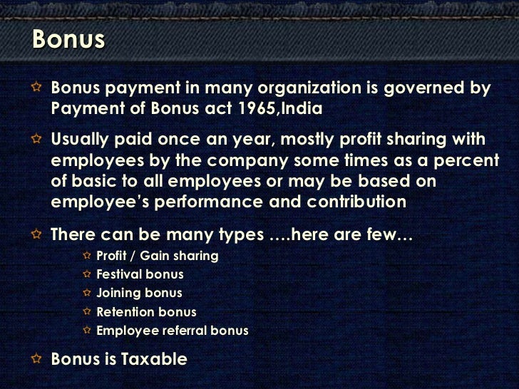 How is a retention bonus taxed?