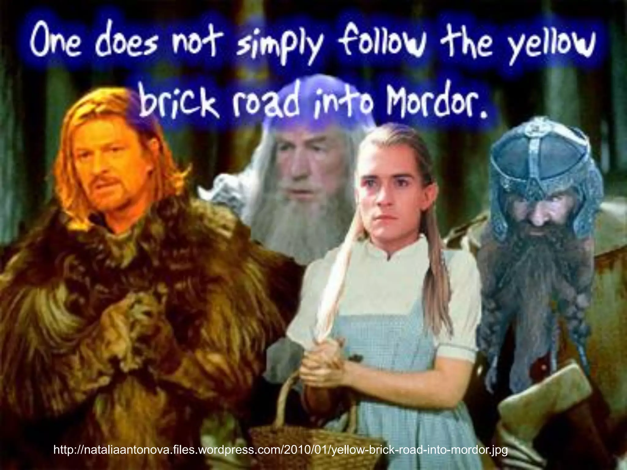 @mbloomstein | #ConfabEDU 60
© 2013http://nataliaantonova.files.wordpress.com/2010/01/yellow-brick-road-into-mordor.jpg
 
