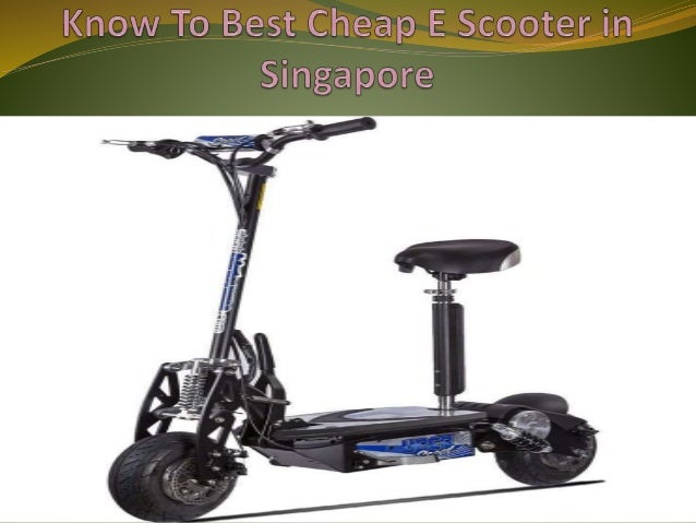 best cheap scooter