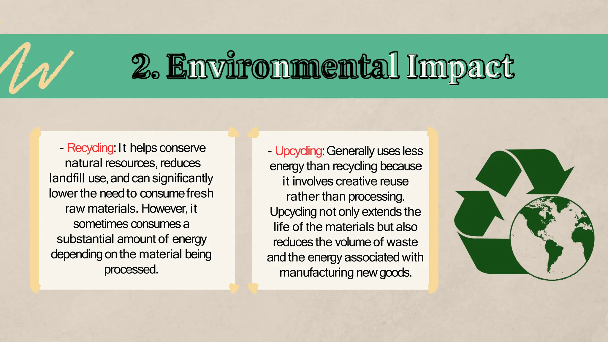 Making a Difference: Understanding the Upcycling and Recycling ...