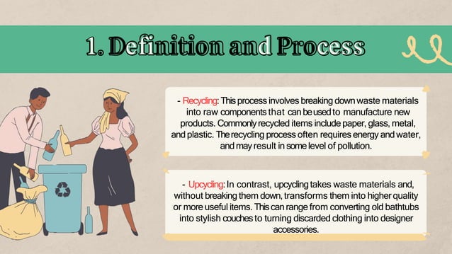 Making a Difference: Understanding the Upcycling and Recycling ...