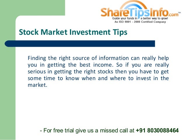 Indian stock market options tips