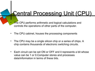 Know your computer | PPT
