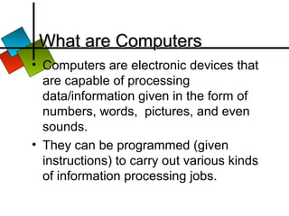 Know your computer | PPT