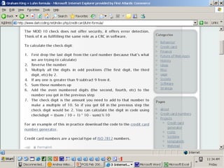 Current Trends in Online Fraud Copyright First Atlantic Commerce Ltd 2009 